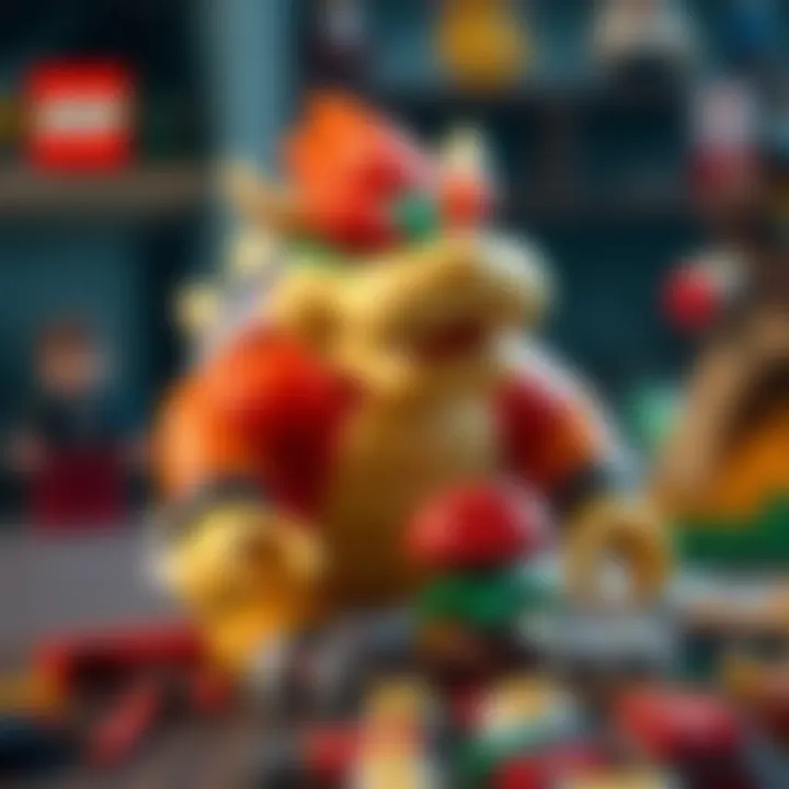 Showcasing the educational benefits of Lego Bowser