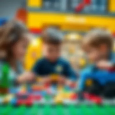 Children enjoying creative play