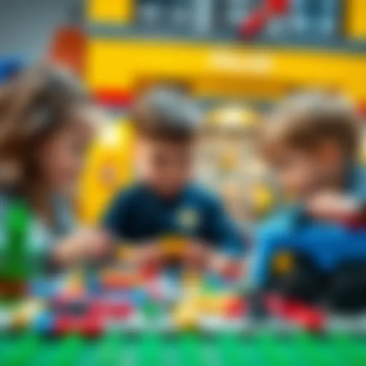 Children enjoying creative play
