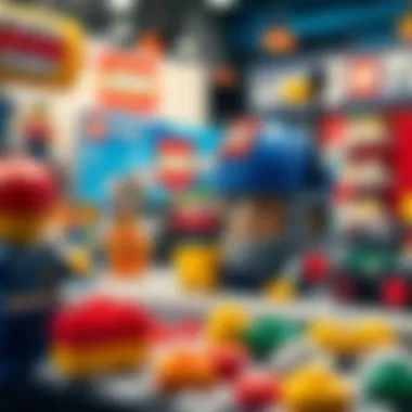Online shopping for Lego with discounts displayed