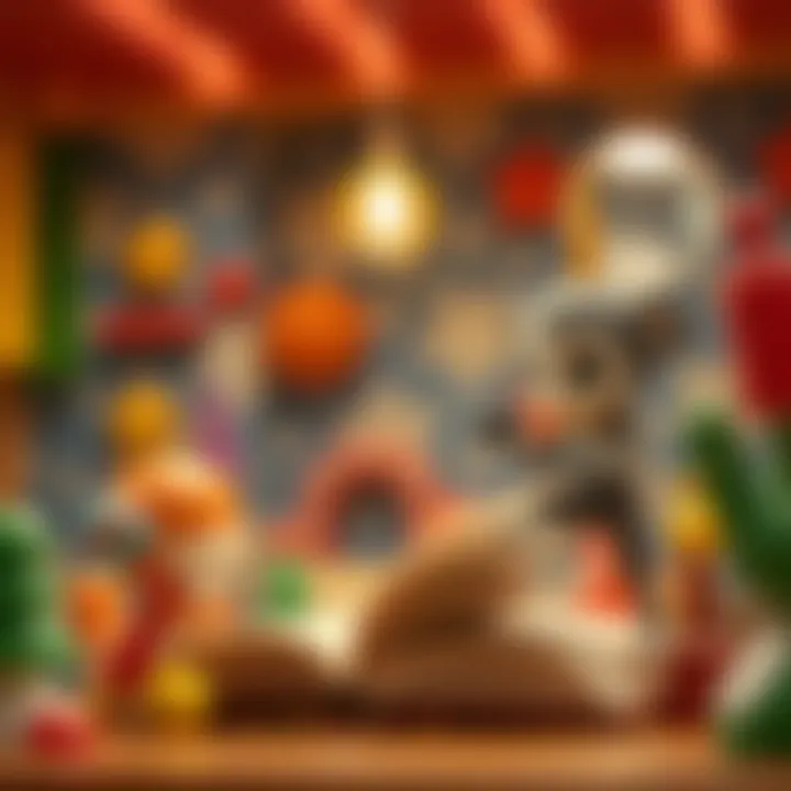 Interactive elements for children's storytelling