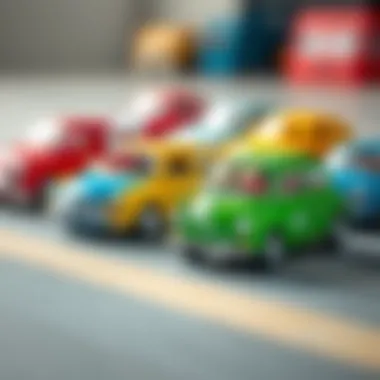 Exploring Different Types of Miniature Cars Colorful miniature cars for imaginative play.