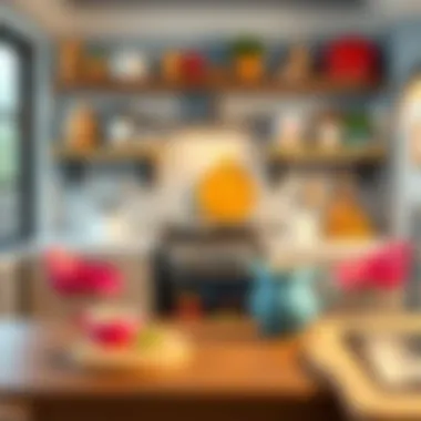 Stylish storage solutions for small kitchen items