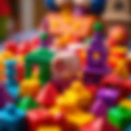 Colorful nebuu game pieces showcasing creativity