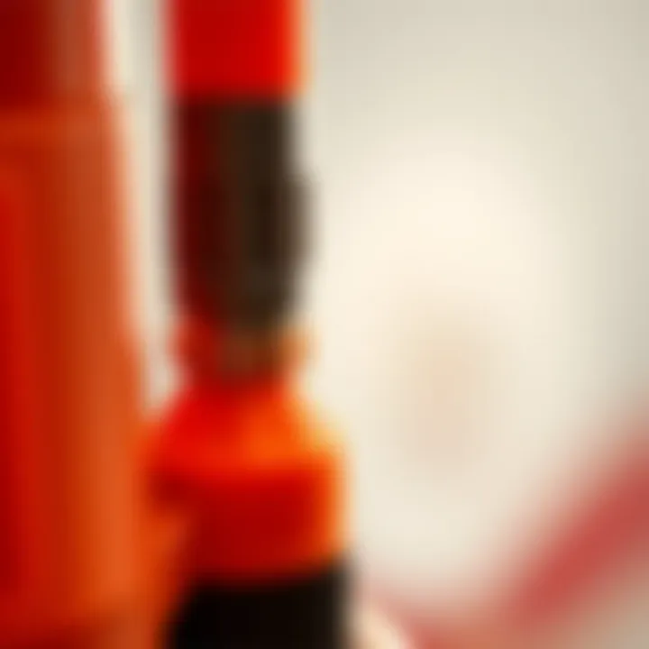 Close-up of a Nerf dart being loaded