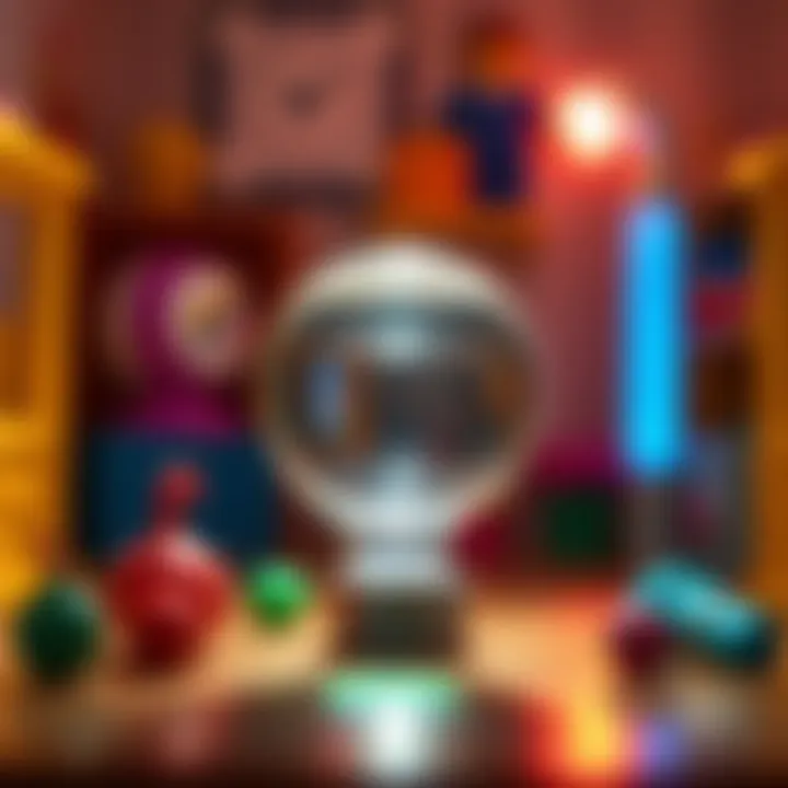 Exploration of light refraction in a playful setting