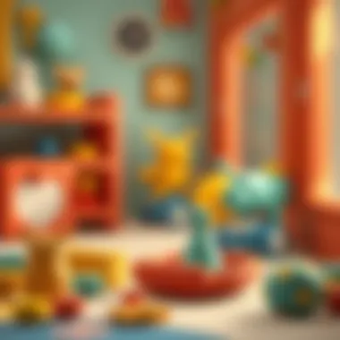 Interactive toys fostering creativity in babies