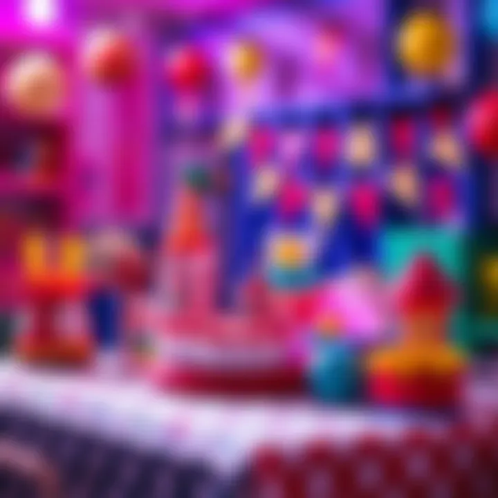 Themed party sets for various ages