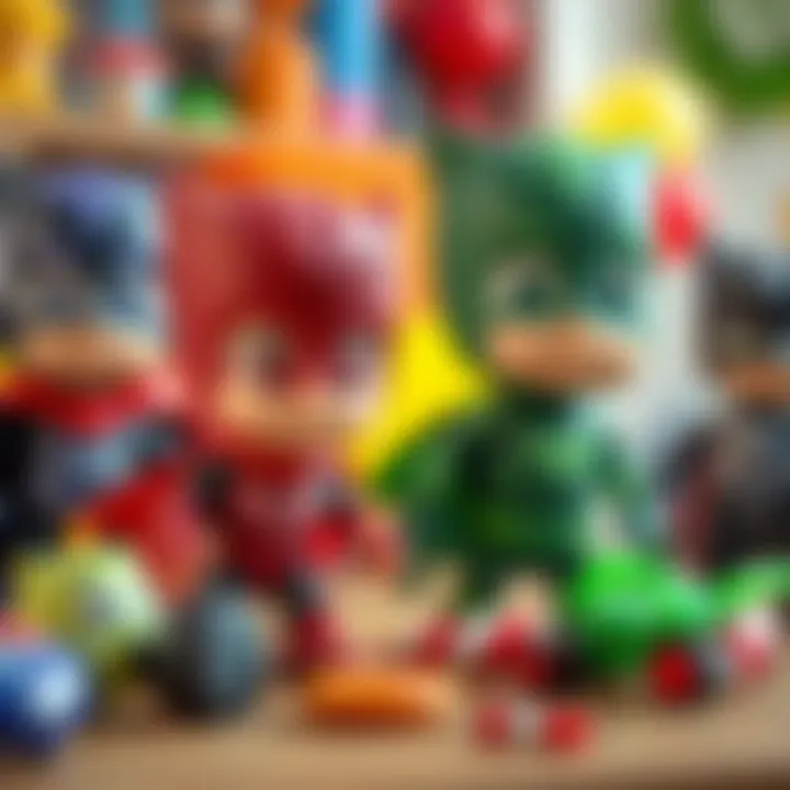 Diverse Learning Experiences with PJ Mask Toys Variety of PJ Mask toys for different learning experiences