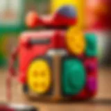 Colorful Pocket Cube showcasing its unique design and features