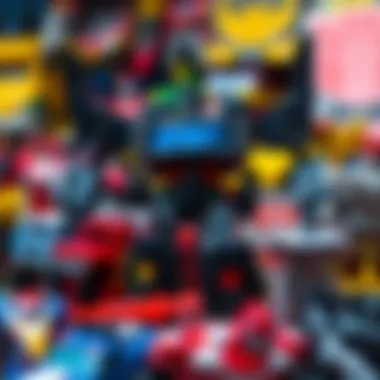 Popular Transformer Brands A display of popular Transformer brands that captivate collectors and fans alike