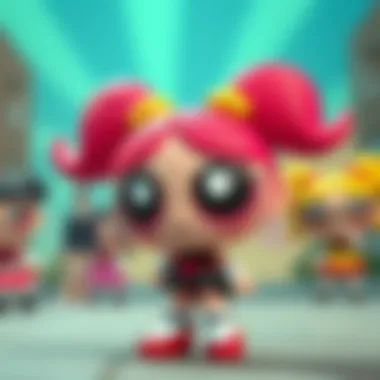 Blossom analyzing her leadership qualities