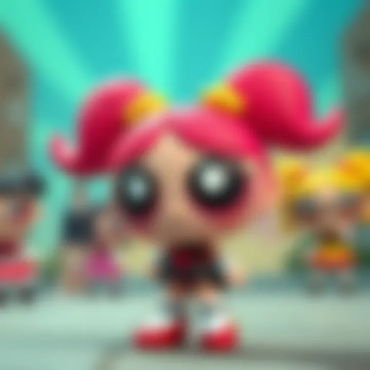 Blossom analyzing her leadership qualities