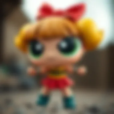 Buttercup demonstrating her fierce and determined nature