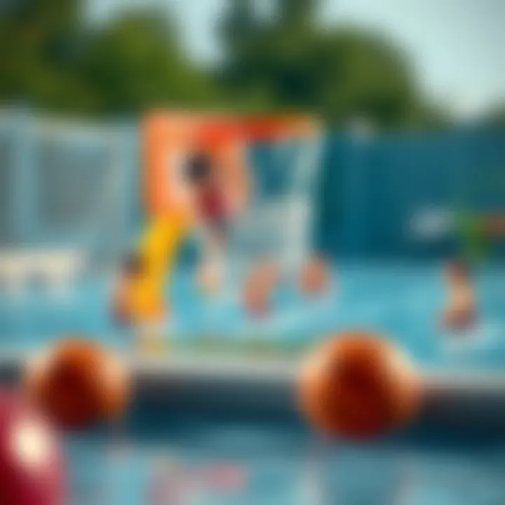 Safe usage tips for pool basketball