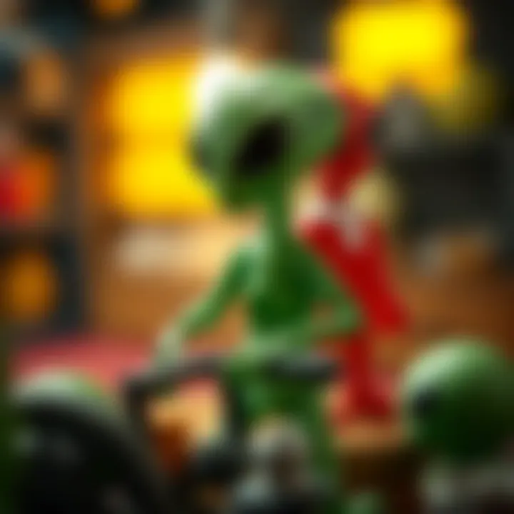 Safety features of alien toys