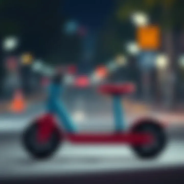 Variety of scooturs available for kids