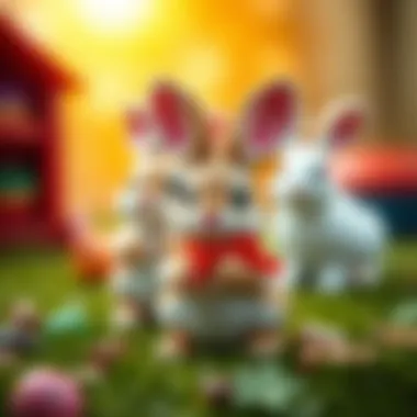 Educational benefits of rabbit figures for children