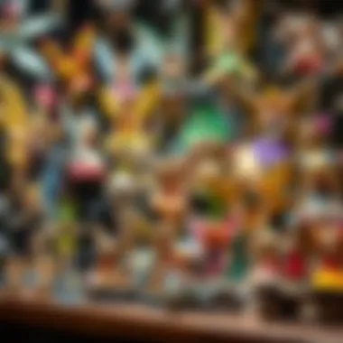 A collection of fairy figurines showcasing their intricate designs