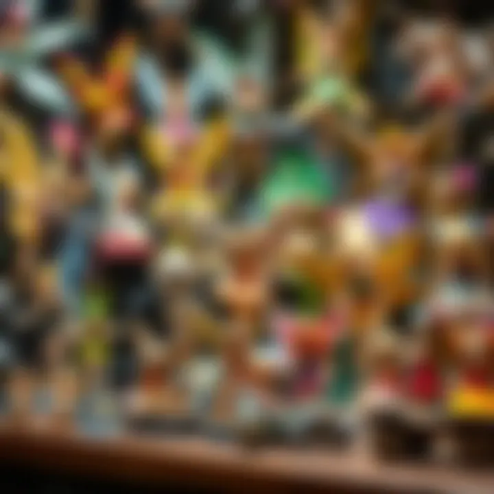 A collection of fairy figurines showcasing their intricate designs