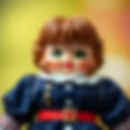 A detailed view of the classic Sindy doll showcasing its unique features and design.