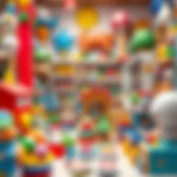 A vibrant selection of educational toys in Sivas