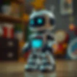 Interactive smart robot toy for children