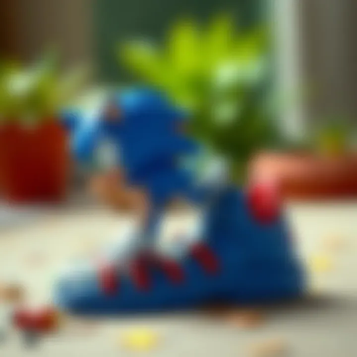 The Evolution of Sonic's Footwear Illustration depicting the evolution of Sonic's shoes through the years