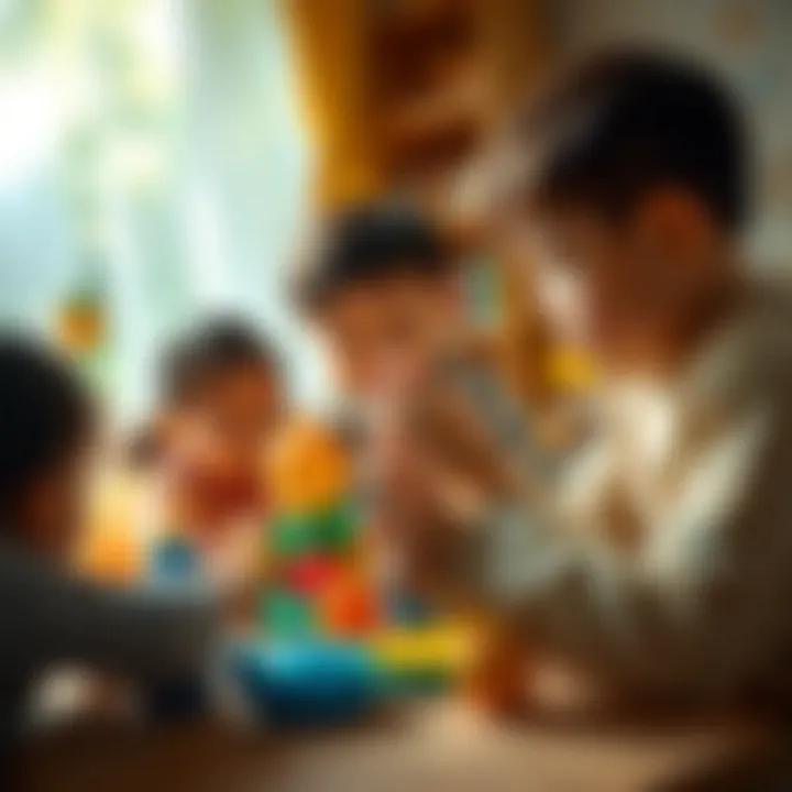 Interactive Play: The Essence of Tabu Children engaged in interactive play