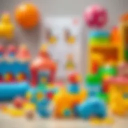 Colorful educational toys for children