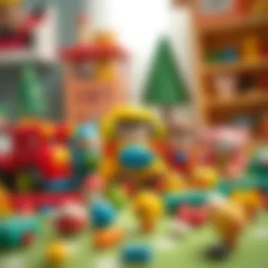 Creativity Through Play with Tombik Ascı Toys Colorful tombik ascı toys promoting creativity