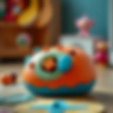 Musical toy encouraging auditory skills