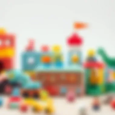 Diverse range of toys for various age groups