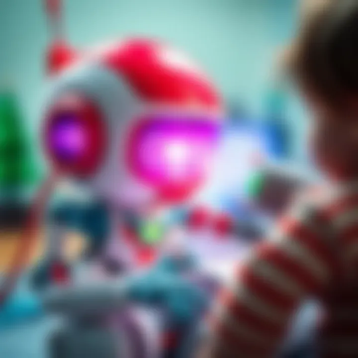Learning Enhancement through Robotic Interaction Child learning through robot toy interaction