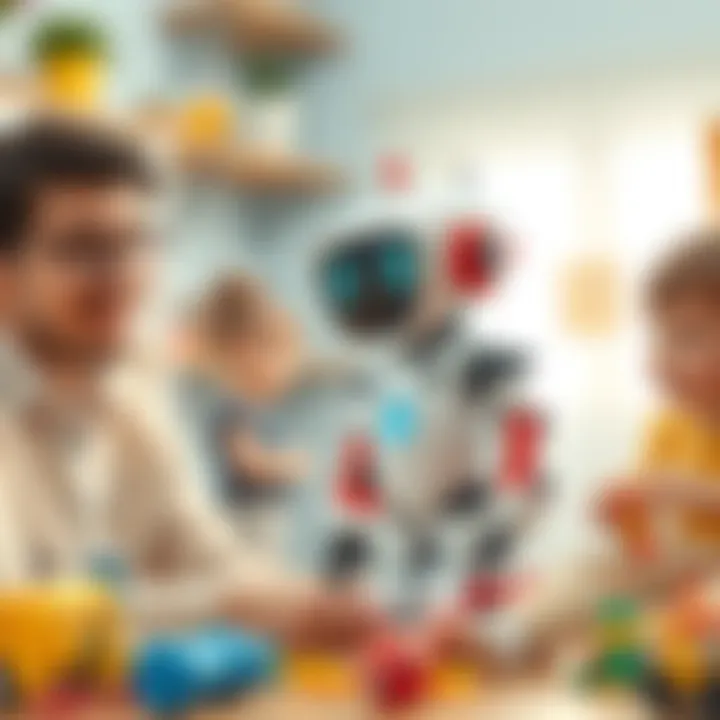 Selecting the Right Educational Robot Toy Family choosing educational robot toys