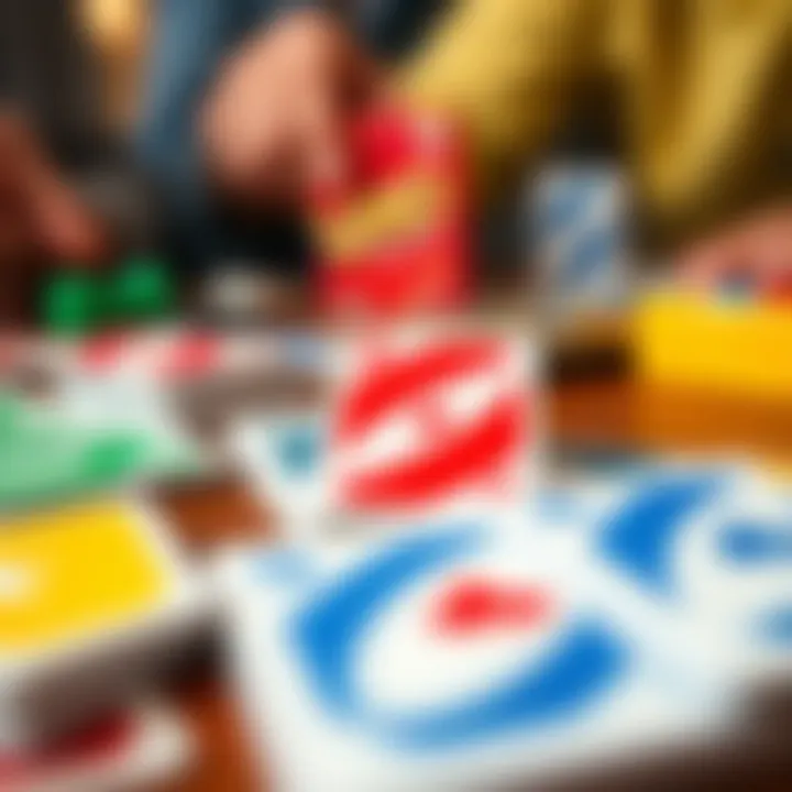 Close-Up of Uno Dos Cards Close-up of Uno Dos cards during a game