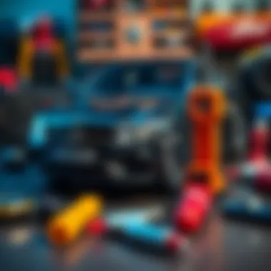 Maintenance tools for remote control cars